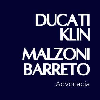 Logotipo DUCATI KLIN MALZONI BARRETO Advocacia, referência em direito empresarial e hotelaria estratégica.